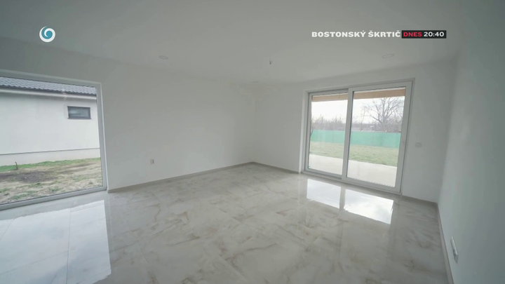 Nové bývanie - obývačka v bungalove